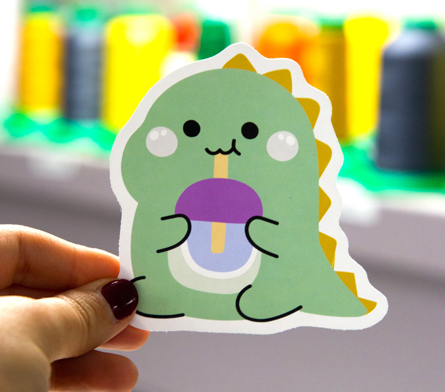 Custom Die Cut Vinyl Stickers Shropshire Printer