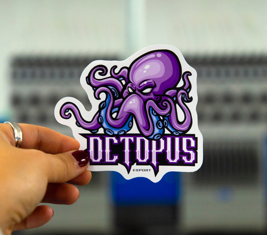 Custom Die Cut Vinyl Stickers Shropshire Printer